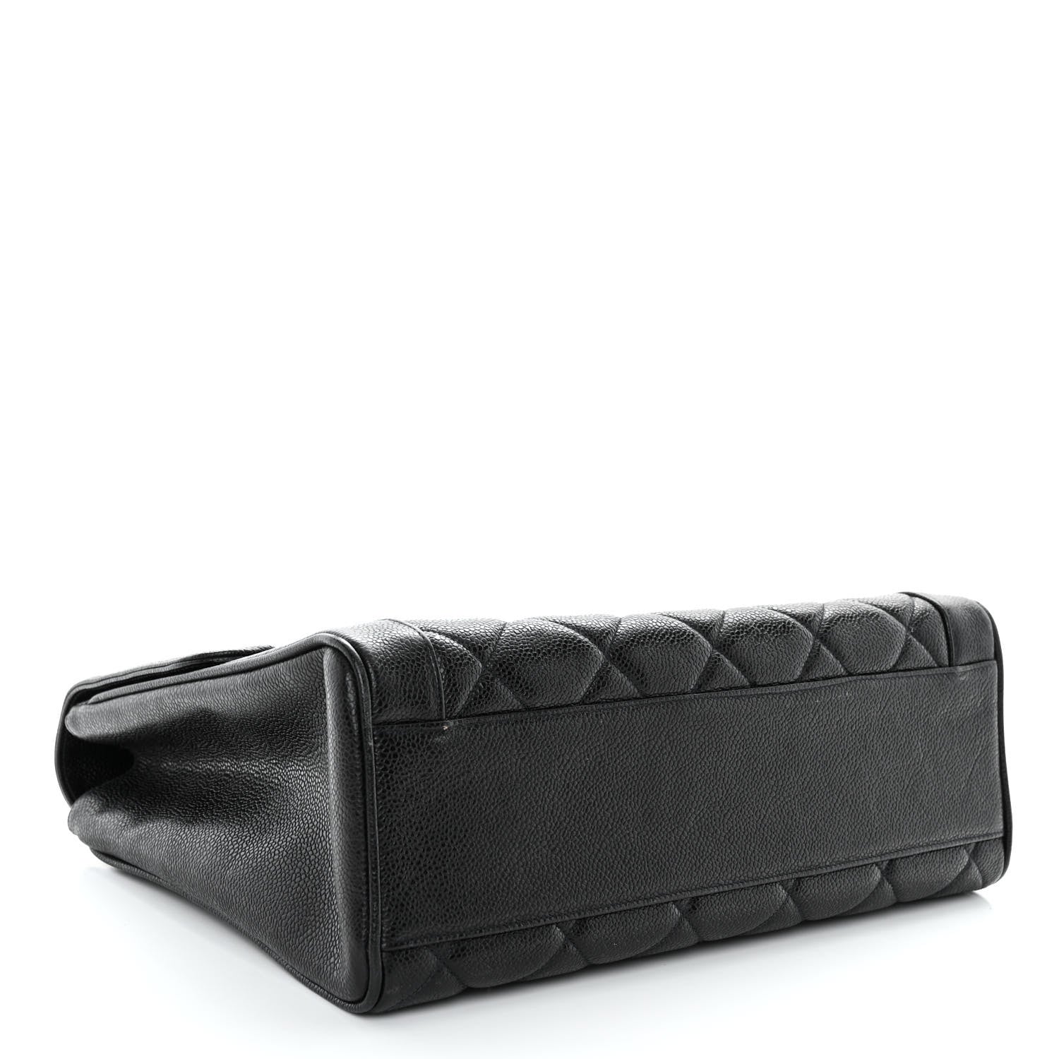 Chanel Caviar Quilted Briefcase Laptop Bag Black 4 of 10