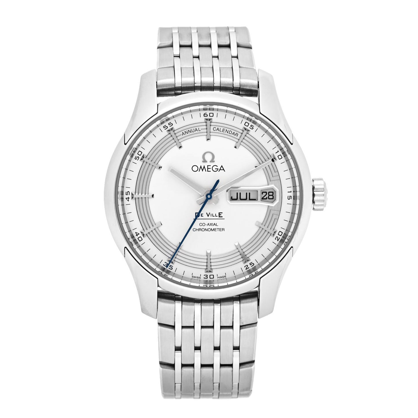 Stainless Steel 41mm De Ville Co-Axial Annual Calendar Automatic Watch 431.30.41.22.02.001