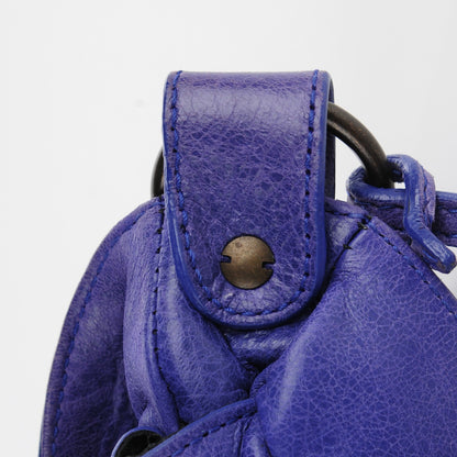 Balenciaga Agneau Classic Hardware Hip Bleu Lavande 3 of 11