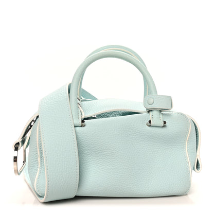 Delvaux Taurillon Soft Mini Cool Box Satchel Light Blue 1 of 9