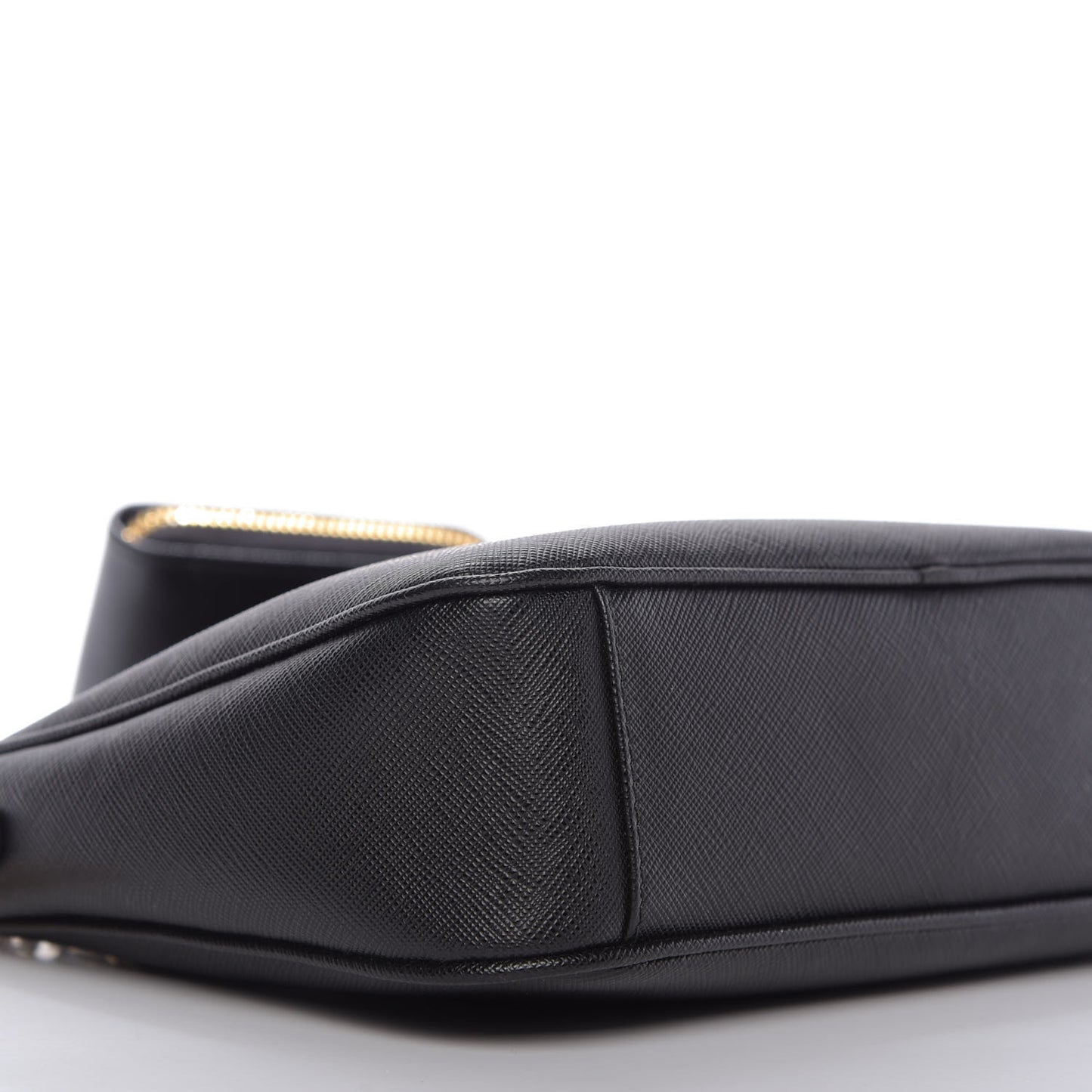 Saffiano Lux Re-Edition 2005 Shoulder Bag Black