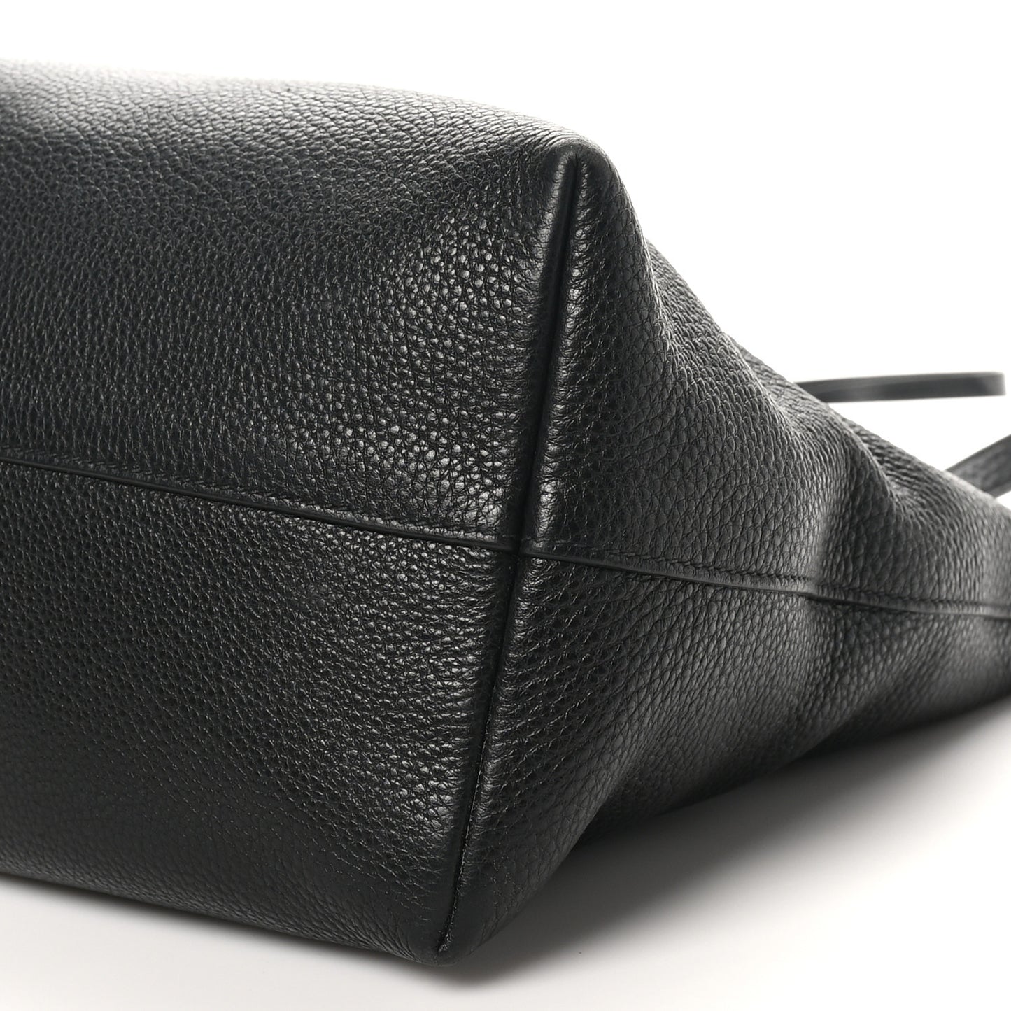 Vitello Daino Tote Black