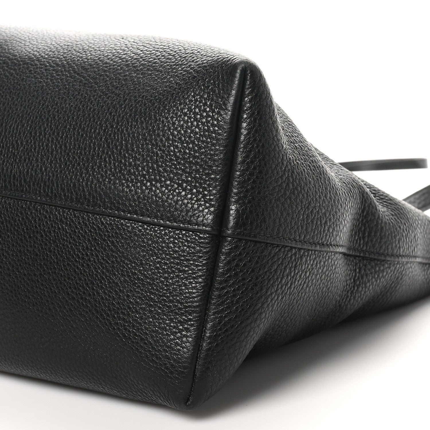 Prada Vitello Daino Tote Black 9 of 9