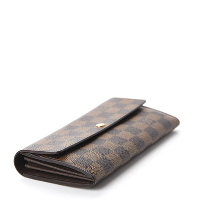 Louis Vuitton Damier Ebene Sarah Wallet 4 of 8