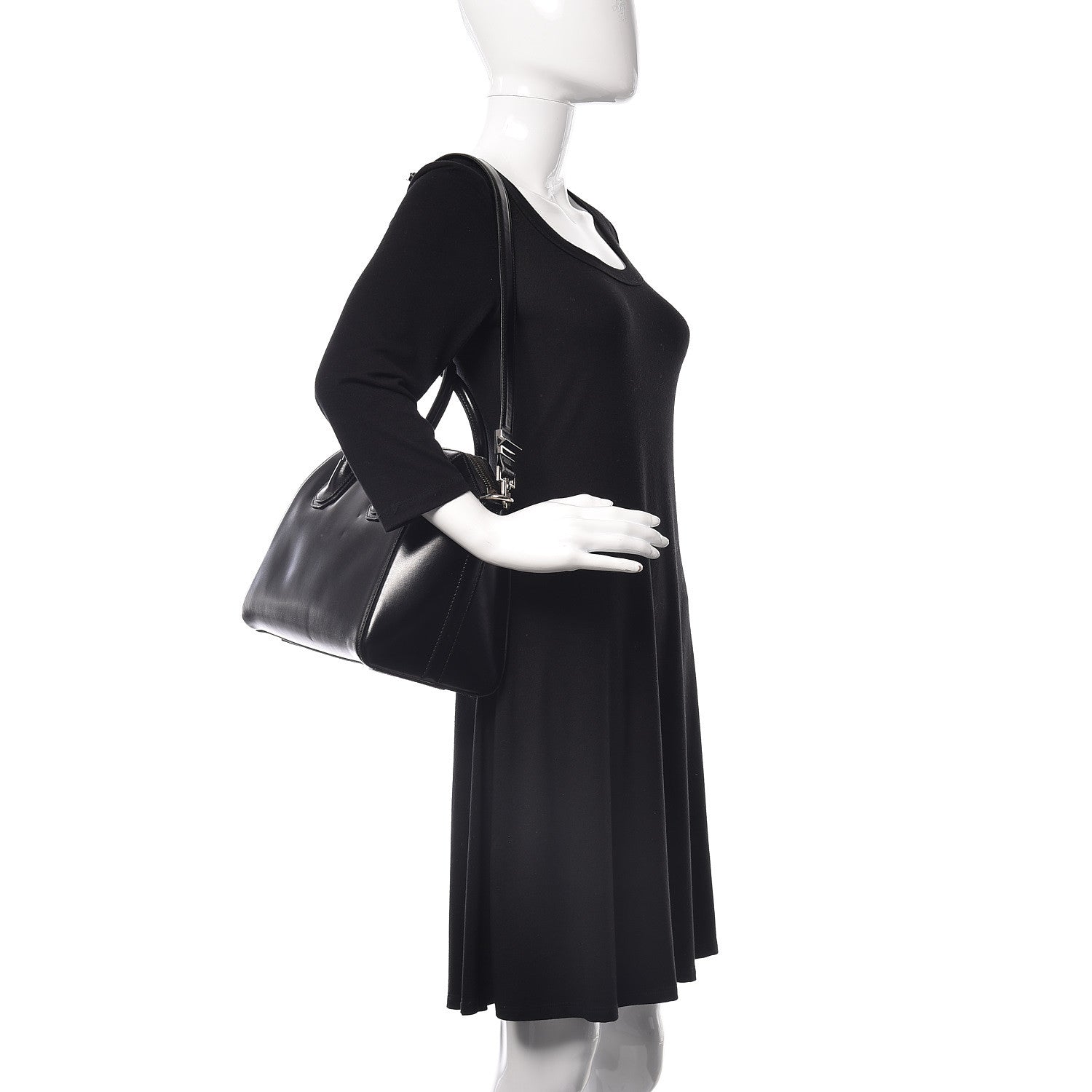 Givenchy Shiny Lord Calfskin Small Antigona Black 3 of 14