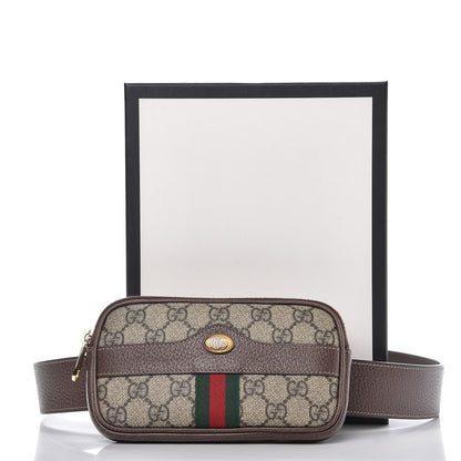 Gucci GG Supreme Monogram Ophidia Belted iPhone Case 95 38 Dark Brown 14 of 14