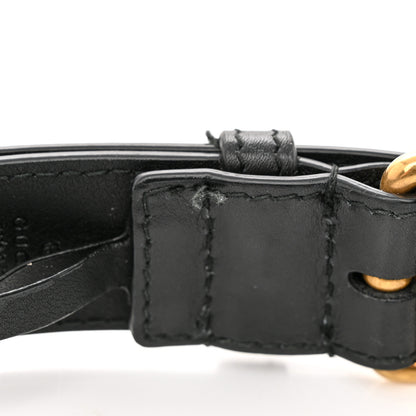 Gucci Calfskin Matelasse GG Marmont Belt Bag 85 34 Black 14 of 17