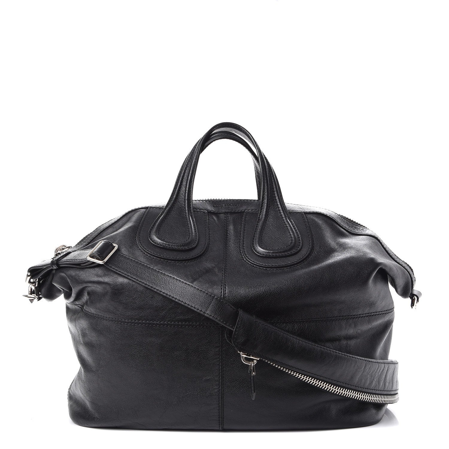 Givenchy Sugar Goatskin Large Nightingale Black 1 of 8