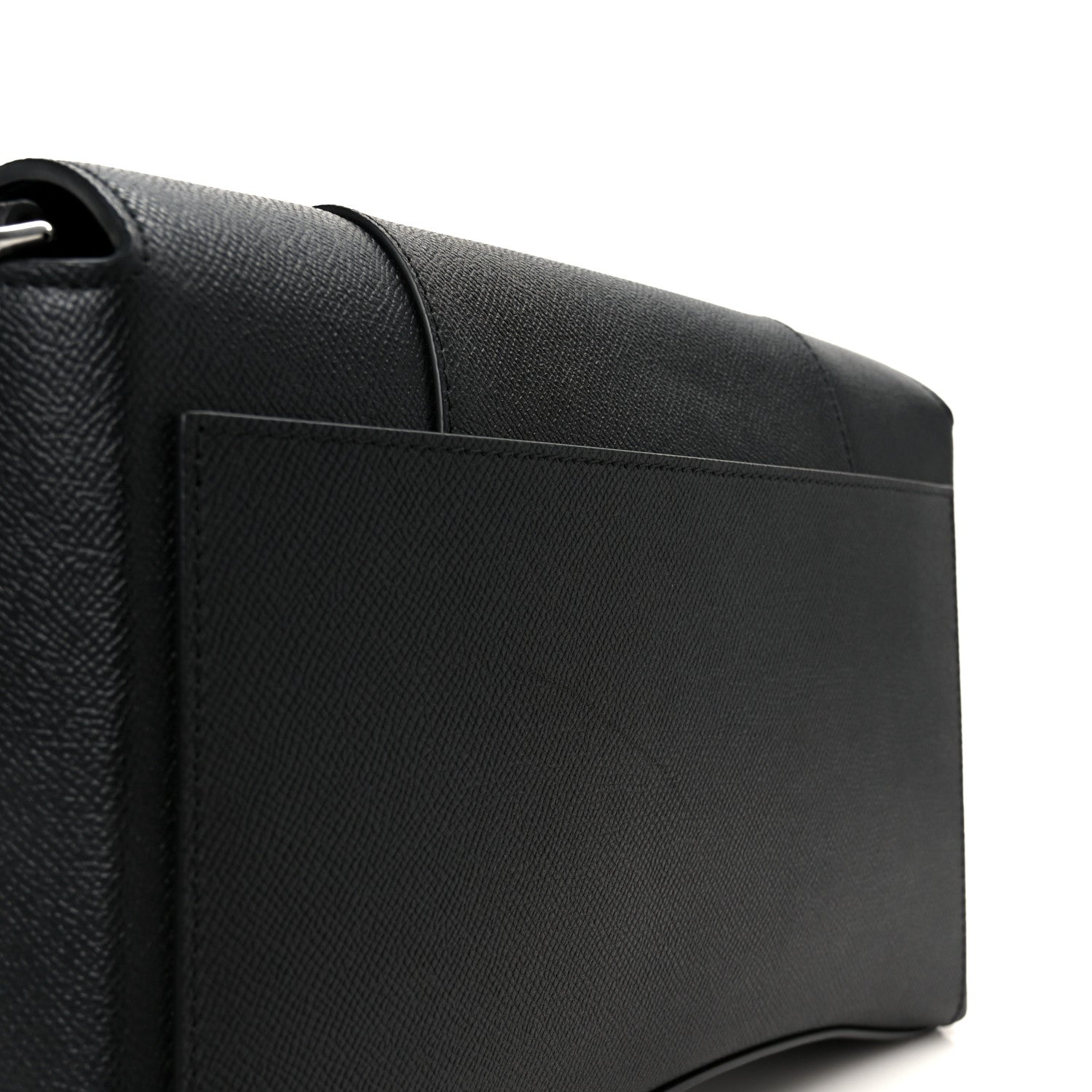 Balenciaga Semi Matte Soft Textured Calfskin Downtown Shoulder Bag
