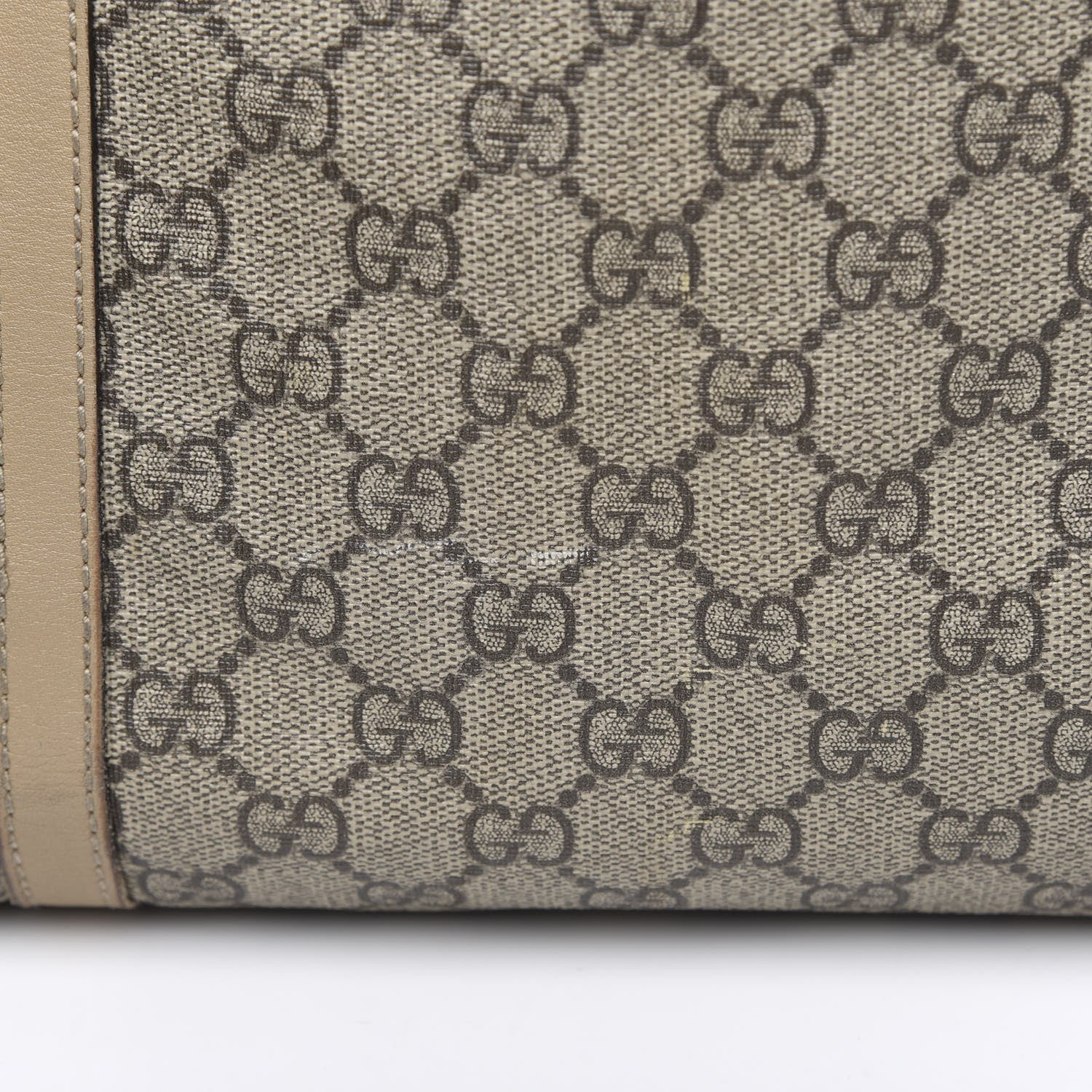 Gucci GG Supreme Monogram Medium Nice Tote Beige 16 of 20