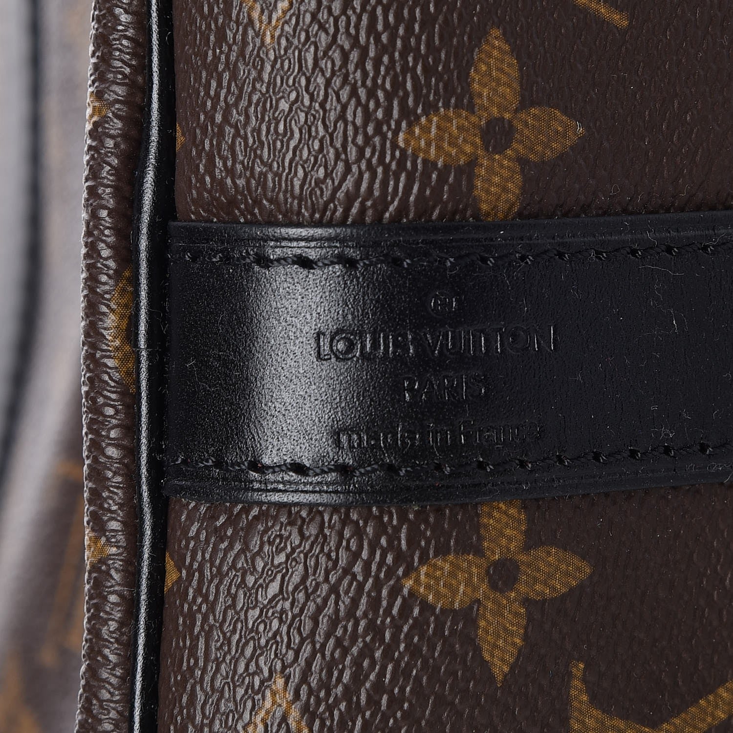 Louis Vuitton Monogram Macassar Keepall Bandouliere 45 5 of 7