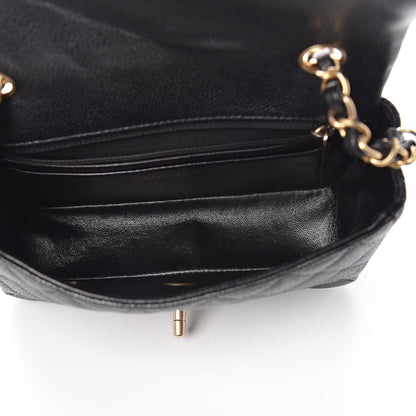 Chanel Caviar Quilted Mini Rectangular Flap Black 5 of 10