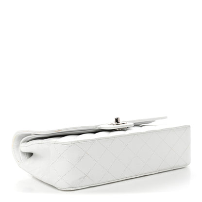 Chanel Caviar Quilted Medium Double Flap White 4 of 14