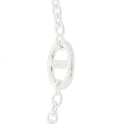 Hermes Sterling Silver Farandole Necklace 80 4 of 5
