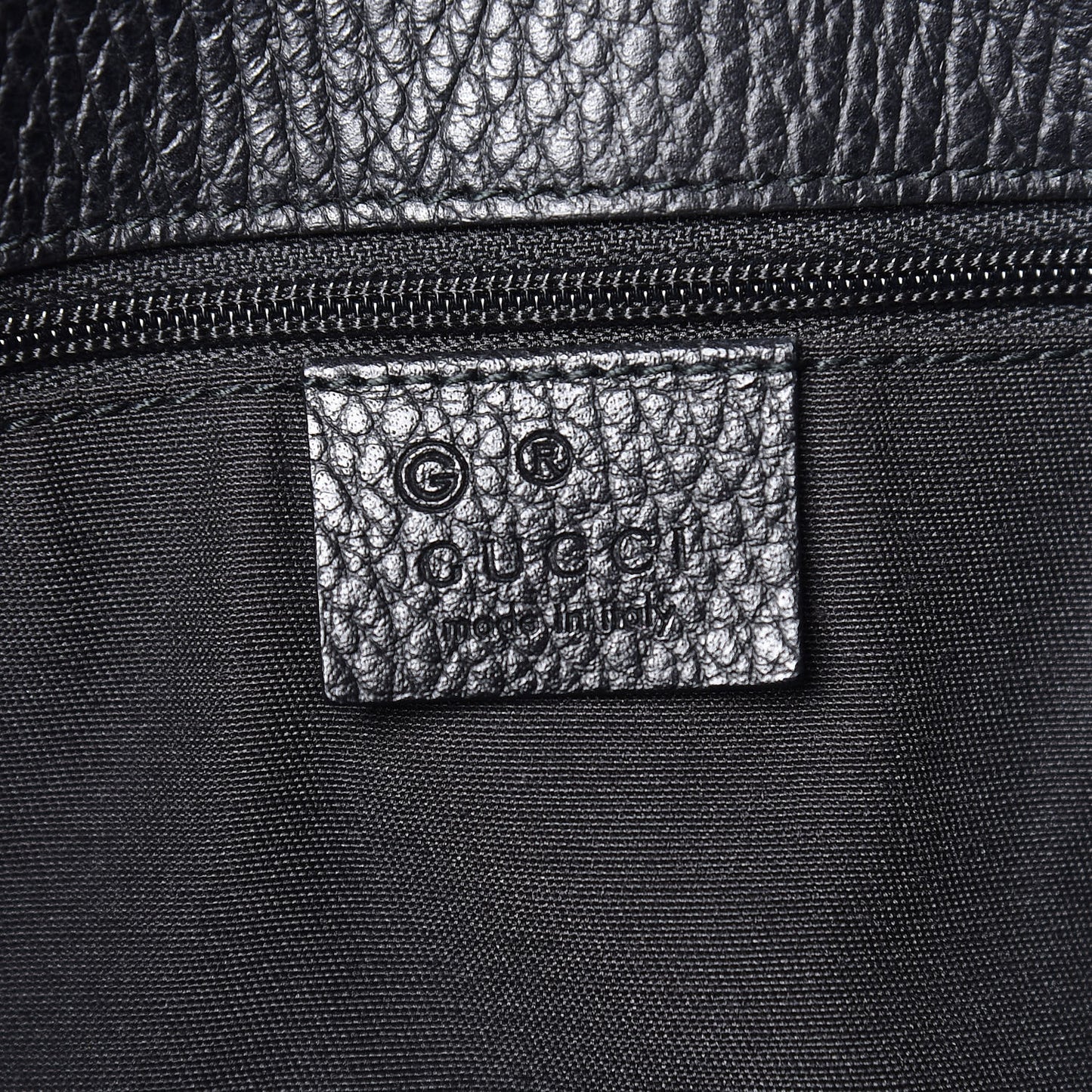 Calfskin Large Gifford Braided Handle Tote Black
