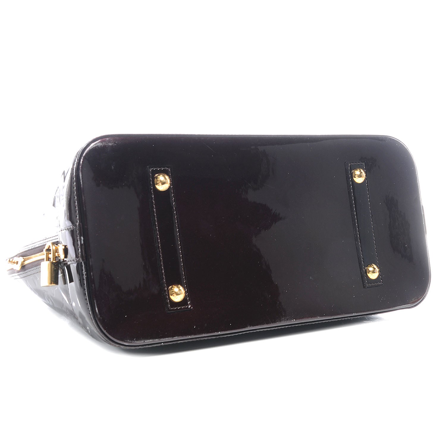 Louis Vuitton Vernis Alma GM Amarante 4 of 9