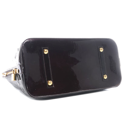Louis Vuitton Vernis Alma GM Amarante 4 of 9