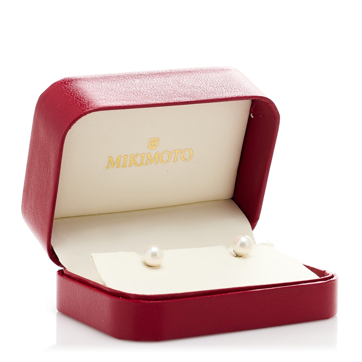 Mikimoto 18K White Gold Akoya Pearl 6.5-7mm Stud Earrings 5 of 5
