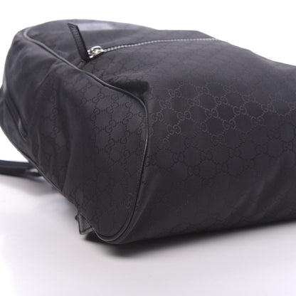 Gucci Nylon Monogram Slim Backpack Black 7 of 9