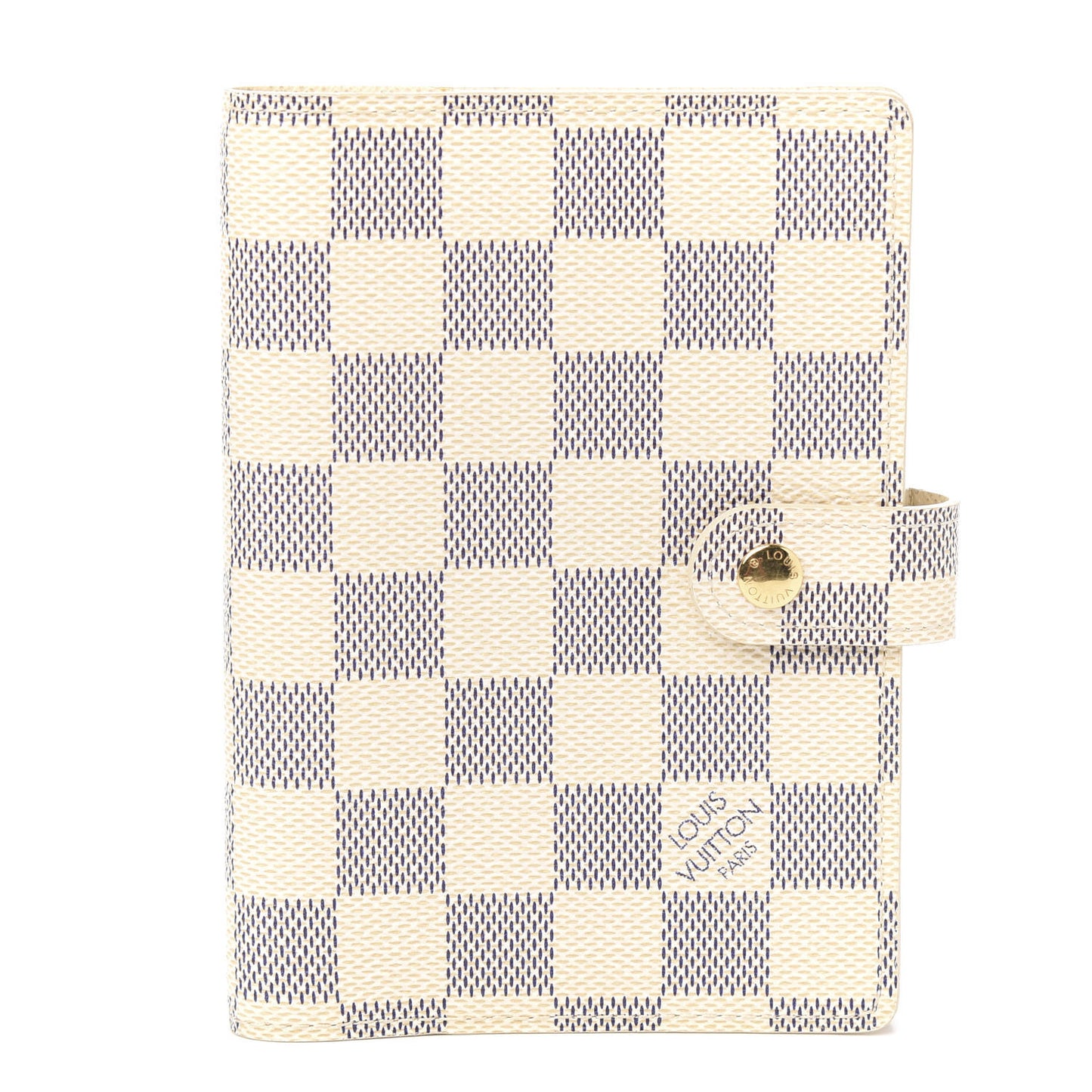 Damier Azur Small Ring Agenda Cover