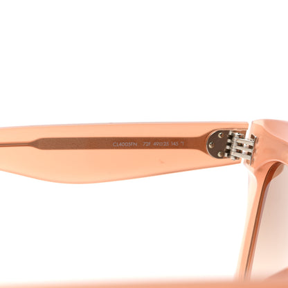 Celine Oversized Round Sunglasses CL4005FN Peach 6 of 7