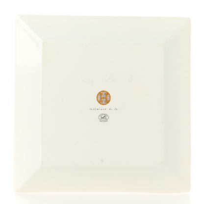 Hermes Porcelain Mosaique au 24 Square Plate 3 of 7