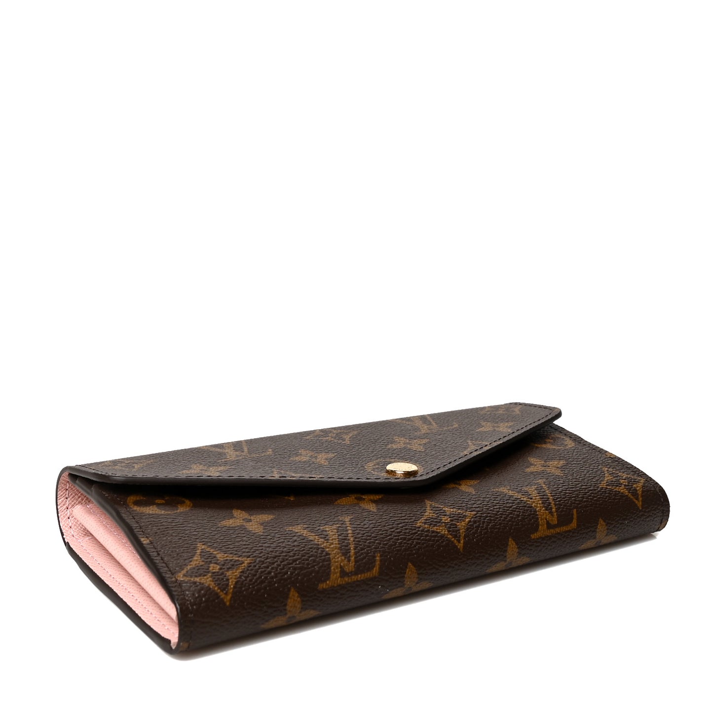Monogram Sarah Wallet NM Rose Ballerine