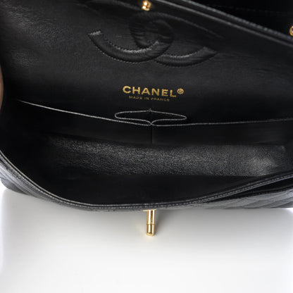 Chanel Caviar Quilted Medium Double Flap Black 5 of 8