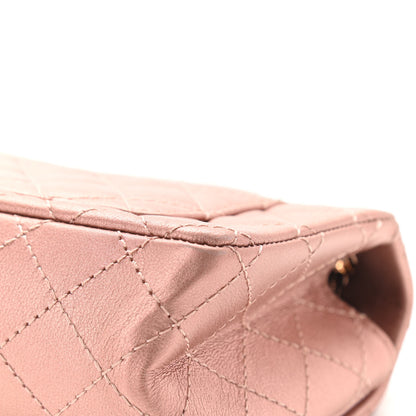 Chanel Metallic Grained Calfskin Quilted 2.55 Reissue Mini Flap Copper Pink 12 of 13