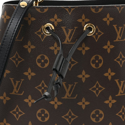 Louis Vuitton Monogram Neonoe MM Black 8 of 11