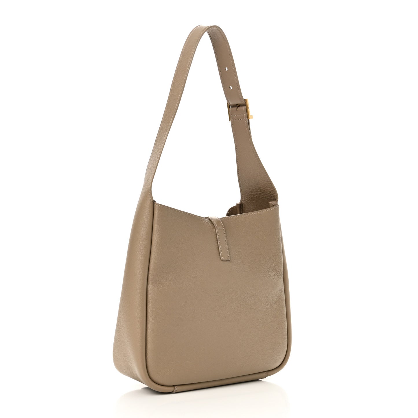 Grained Calfskin Small Le 5 A 7 Soft Hobo Dusty Grey