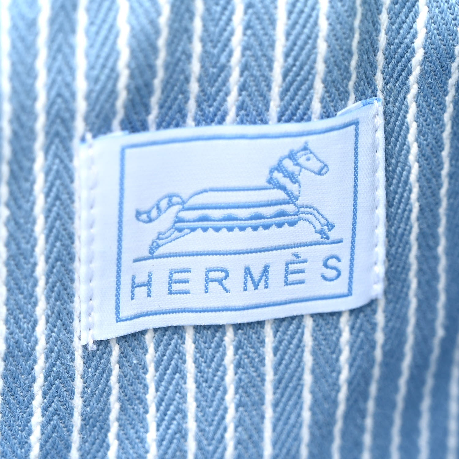 Hermes Toile Canvas Epopee Embroidered Drawstring Duffle Bag Multicolor 6 of 11