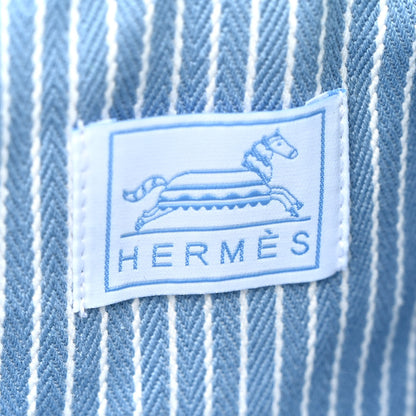 Hermes Toile Canvas Epopee Embroidered Drawstring Duffle Bag Multicolor 6 of 11