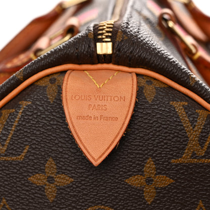 Louis Vuitton Monogram My LV Heritage Speedy 30 Fuchsia Ivory 6 of 10