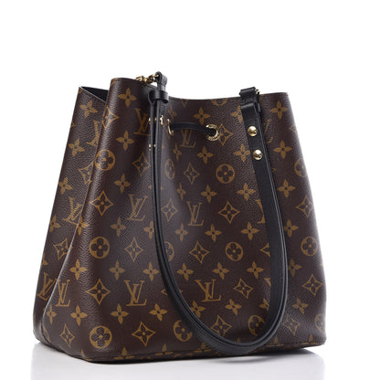 Louis Vuitton Monogram Neonoe MM Black 3 of 8