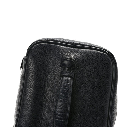 Chanel Caviar CC Vanity Cosmetic Case Black 14 of 15