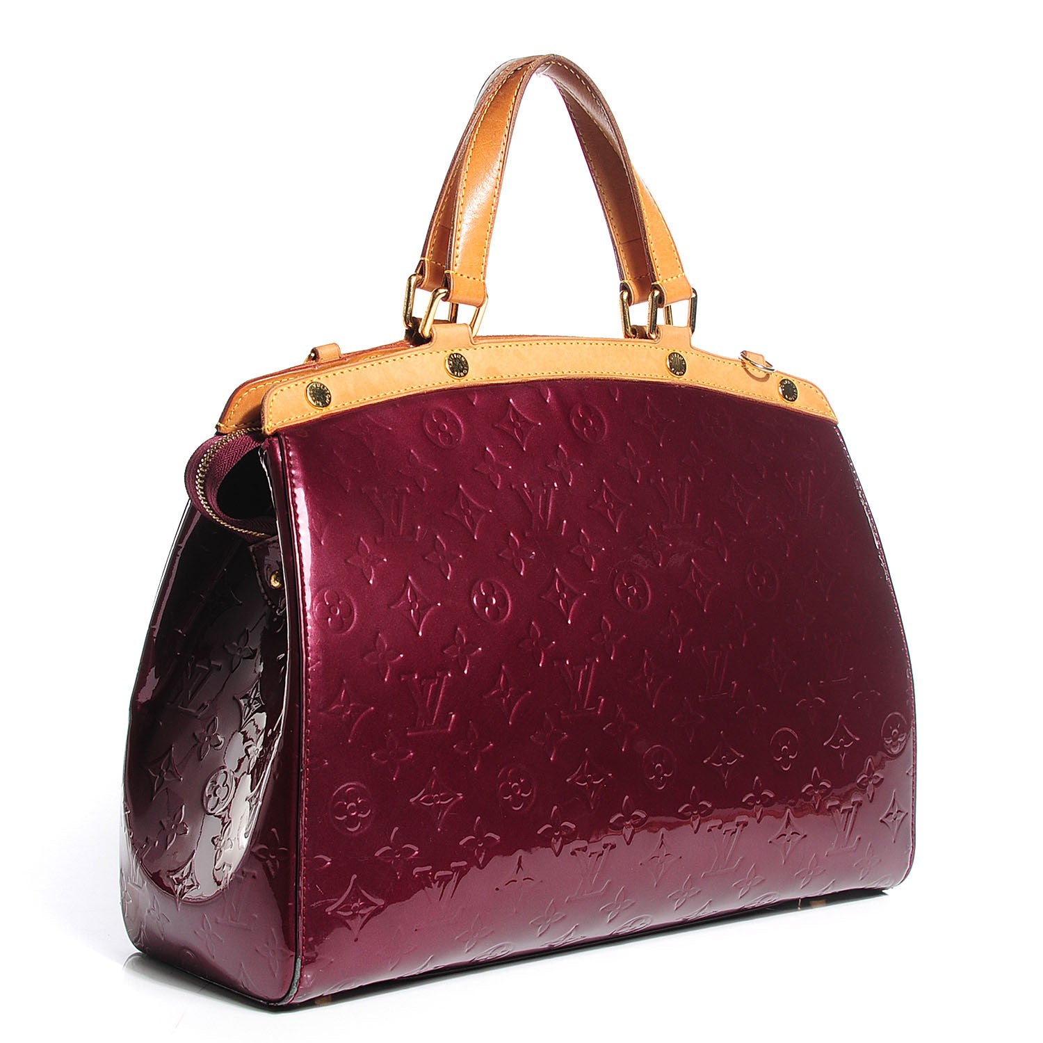Louis Vuitton Vernis Brea GM Rouge Fauviste 3 of 7