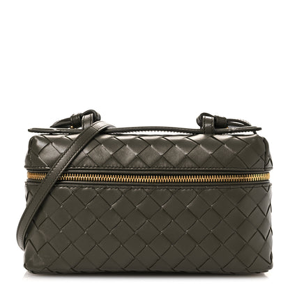 Bottega Veneta Calfskin Intrecciato Bang Bang Vanity Case Cypress 1 of 9