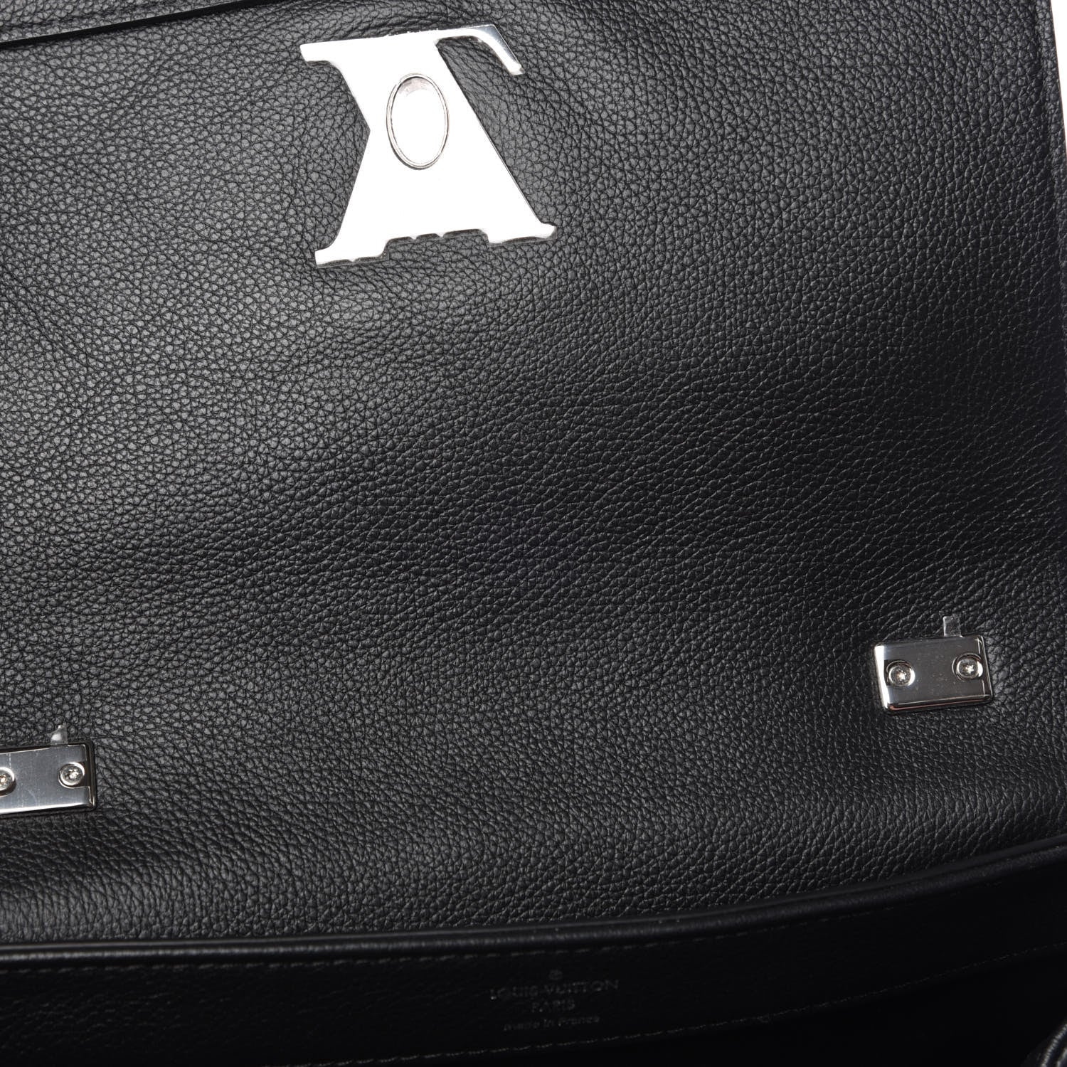 Louis Vuitton Calfskin Lockme II Chain Bag BB Black 9 of 14