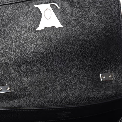 Louis Vuitton Calfskin Lockme II Chain Bag BB Black 9 of 14