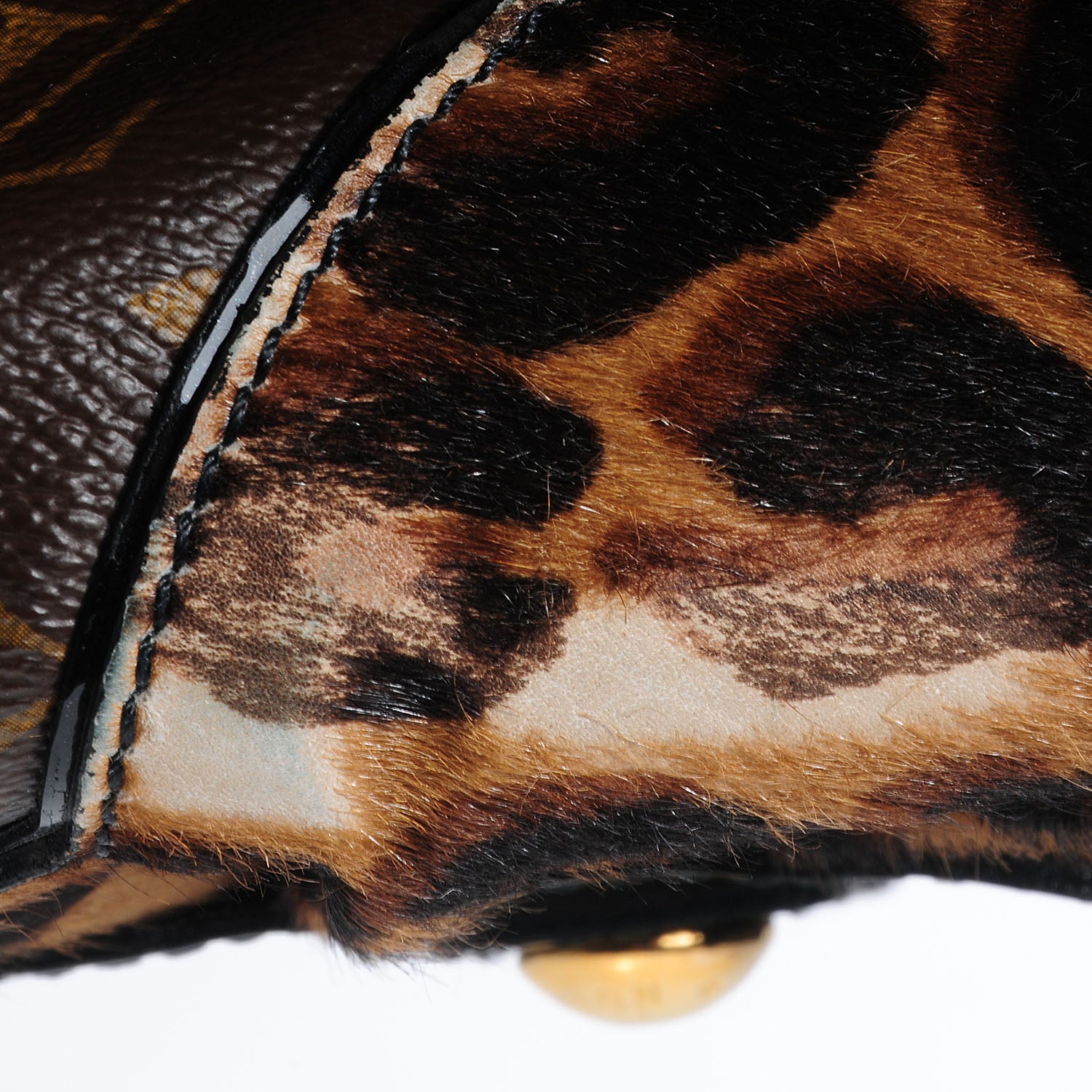 Louis Vuitton Monogram Leopard Stephen Bag 8 of 9