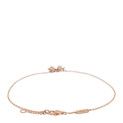 Van Cleef & Arpels 18K Rose Gold Ruby Mini Frivole Bracelet 2 of 3
