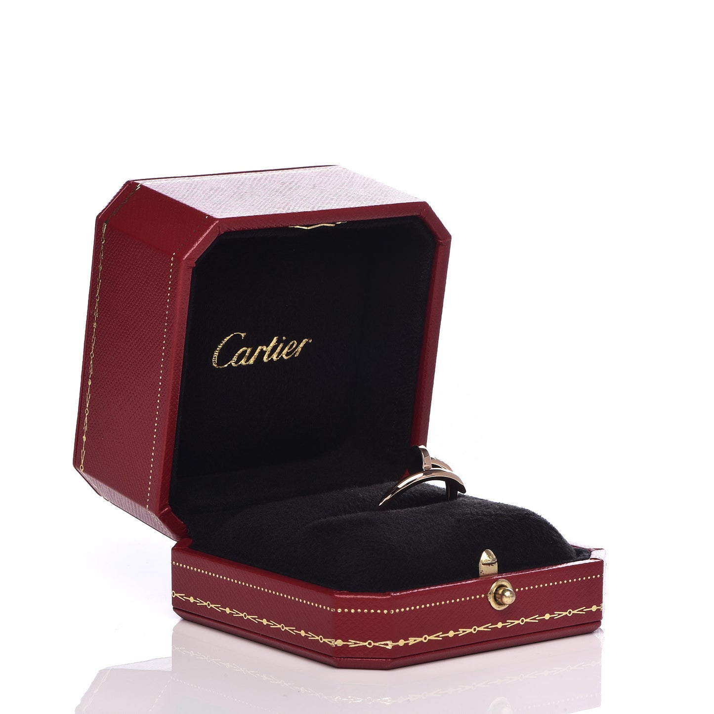 18K Pink Gold Juste Un Clou Ring 54 6.75
