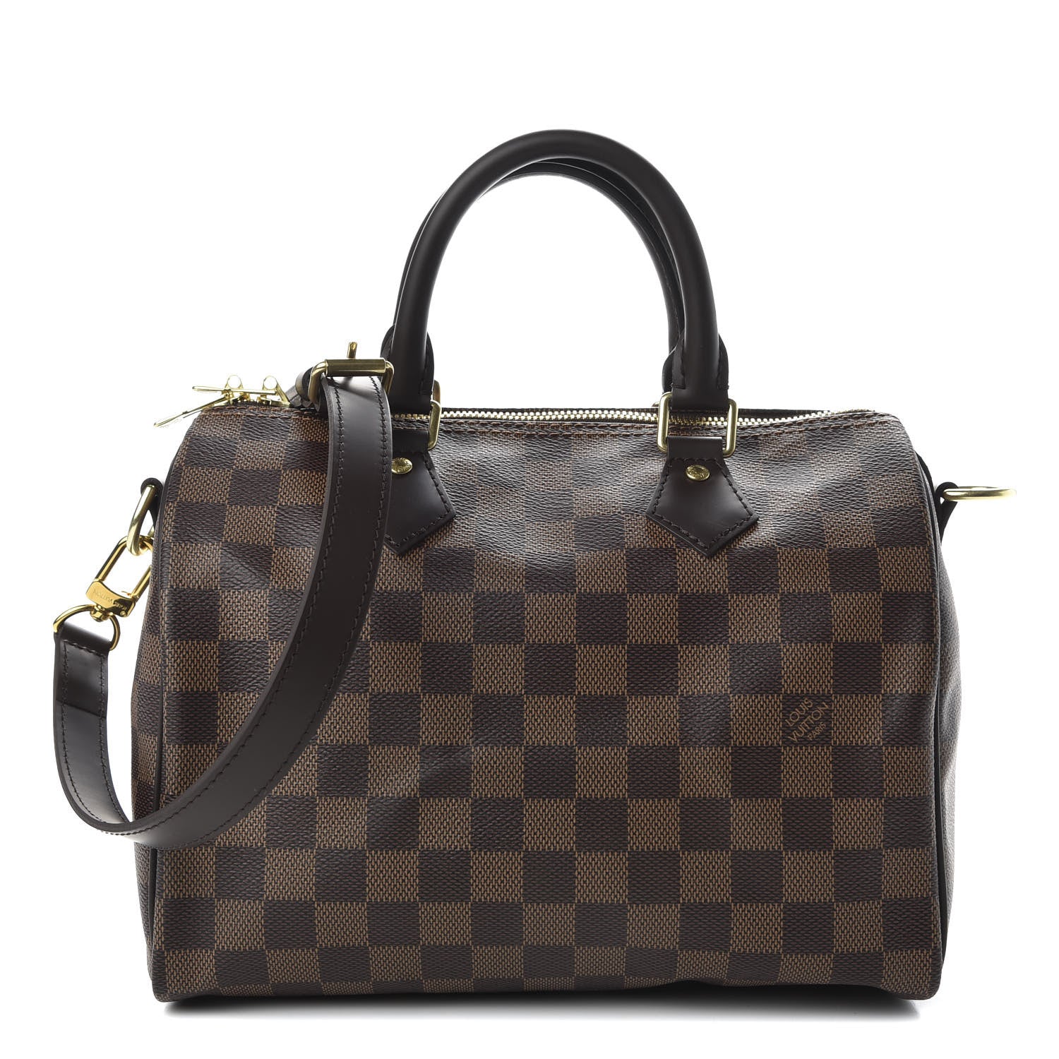 Louis Vuitton Damier Ebene Speedy Bandouliere 25 1 of 10
