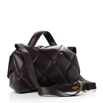 Bottega Veneta Nappa Intreccio Padded Top Handle Shoulder Bag Grape 3 of 8