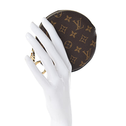 Louis Vuitton Mini Monogram Trio Pouch Round Coin Purse 2 of 7