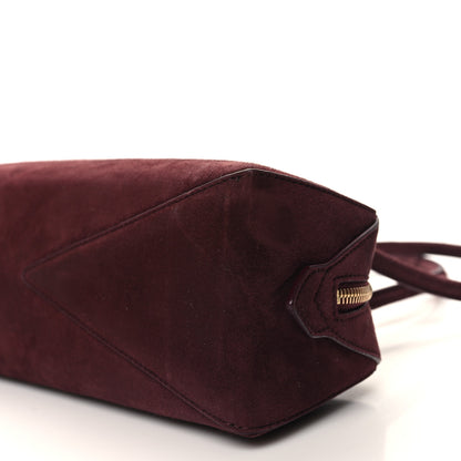 Alaia Suede Goatskin Medium Le Teckel Bag Rouge Grenat 10 of 11