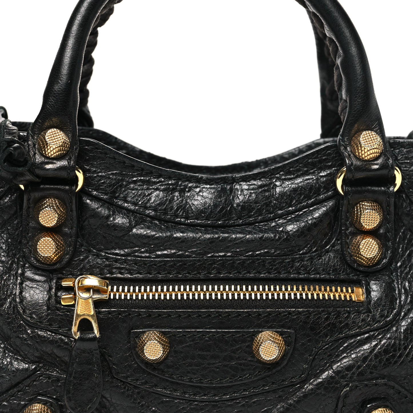 Agneau Giant 12 Gold Hardware Mini City Black