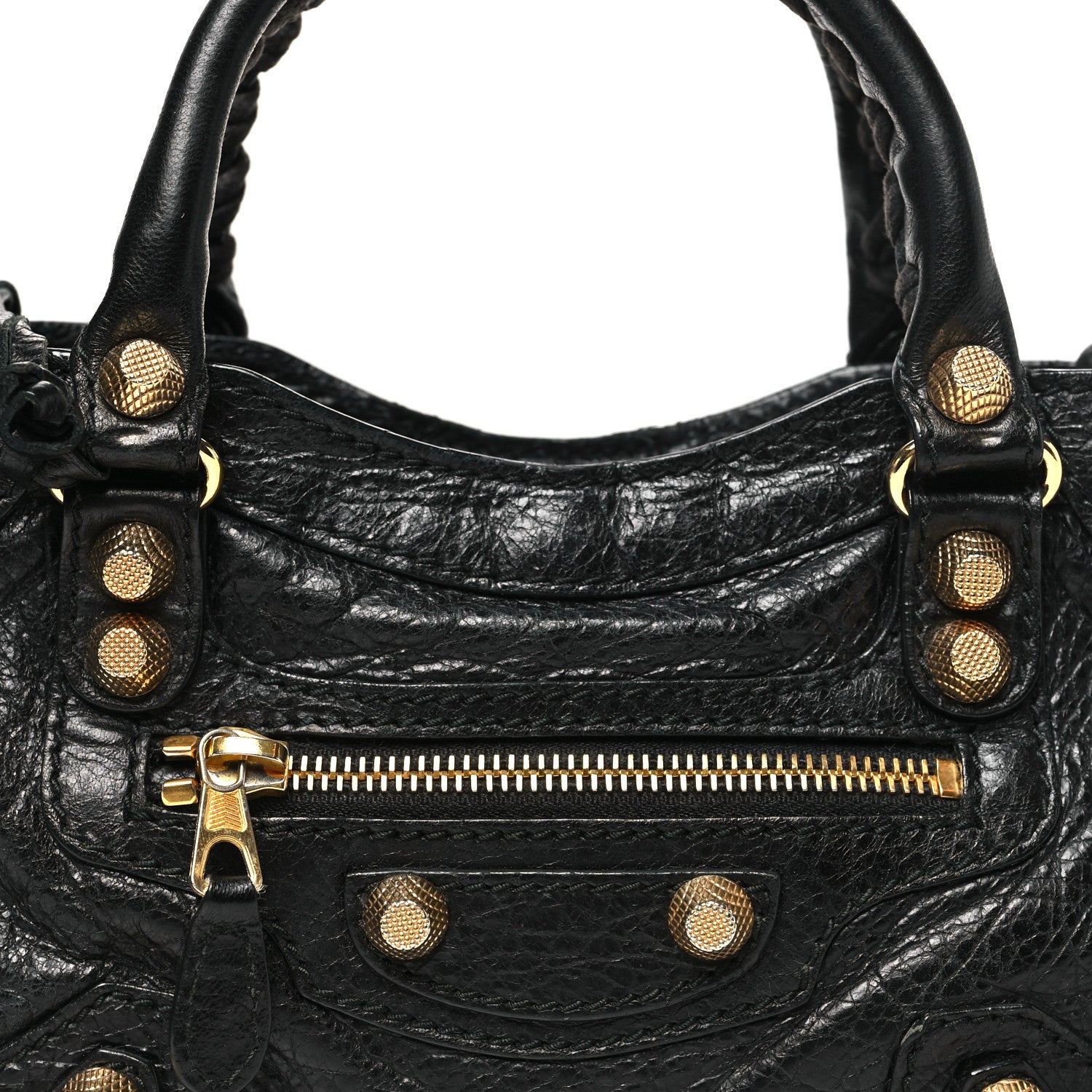 Balenciaga Agneau Giant 12 Gold Hardware Mini City Black 9 of 11