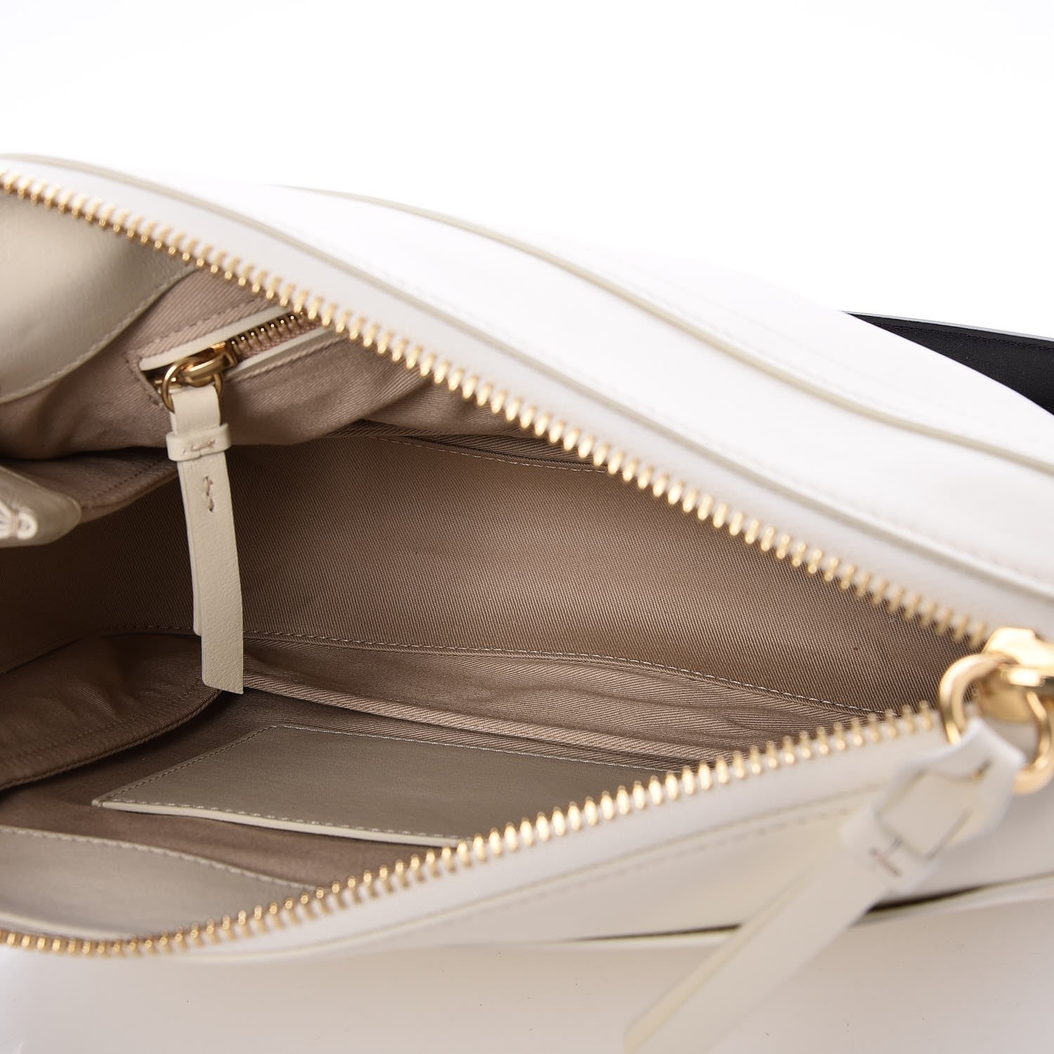 Chloe Calfskin Medium Roy Bag Natural White 6 of 10